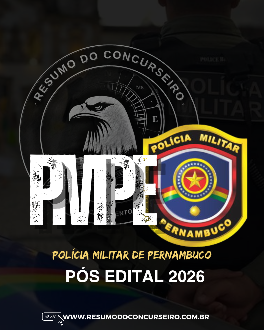 Capa do Projeto Polícia Militar de Pernambuco (Soldado)