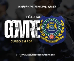 Capa do Projeto Guarda Civil Municipal Recife